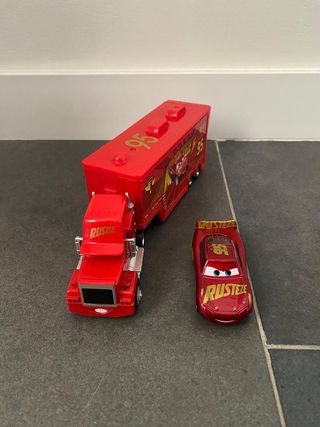 Camión y Coche Metálico Cars