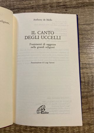 Il canto degli uccelli. Frammenti di saggezza n...