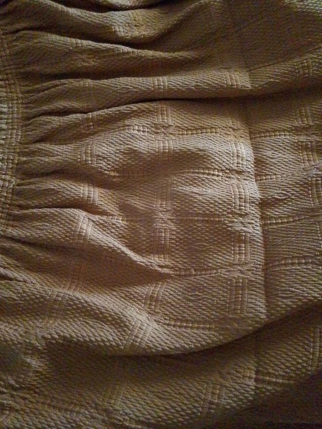 Funda para sofá de tela marrón