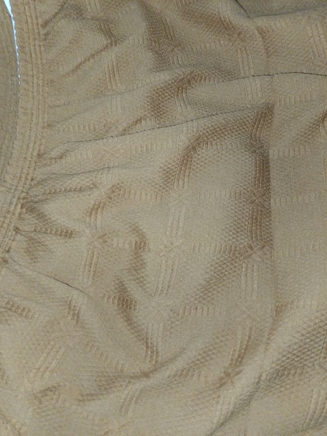 Funda para sofá de tela marrón