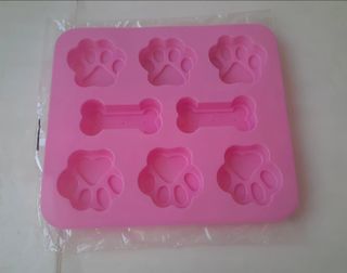 Moldes Silicona Huella Animal y Hueso