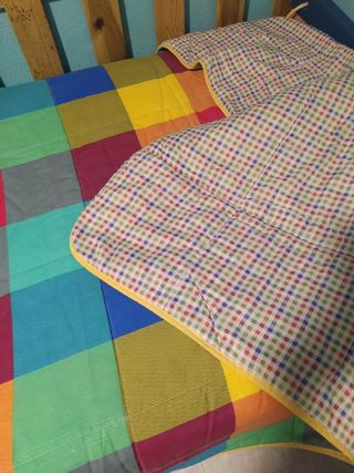 Juego 2 Edredones Literas 90cm Multicolor