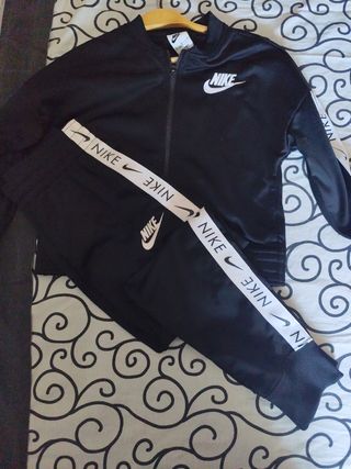 Chándal Nike Negro Talla S