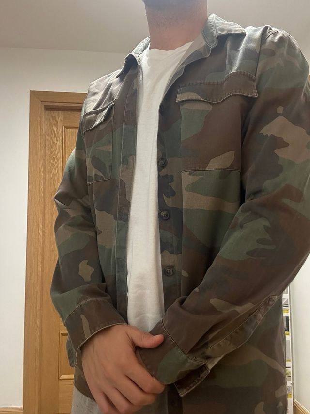 Camisa Camuflaje Pull&Bear.