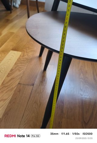 Pack Mesa Centro Salón Madera