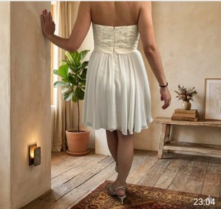 Vestido de Novia Corto