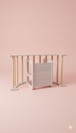 Montessori niños Balancín 8 en 1 y Silla 3 en 1