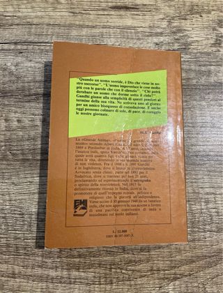 M.K. Gandhi: ogni giorno un pensiero.
