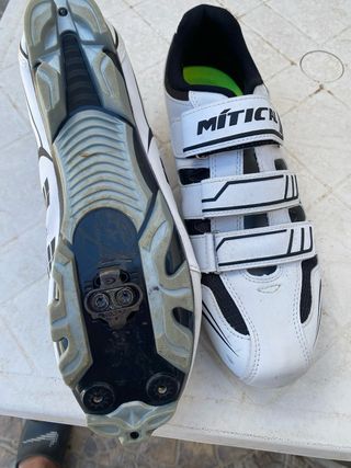 Zapatillas Ciclismo MTC Blancas