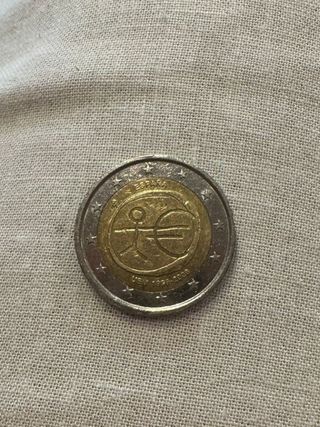 Moneda conmemorativa España 1999-2009