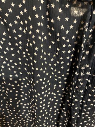Blusa Zara estrellas azul