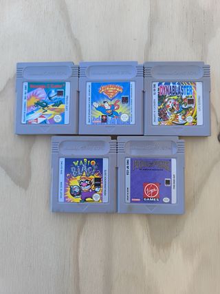 Lote 5 Juegos Game Boy Nintendo