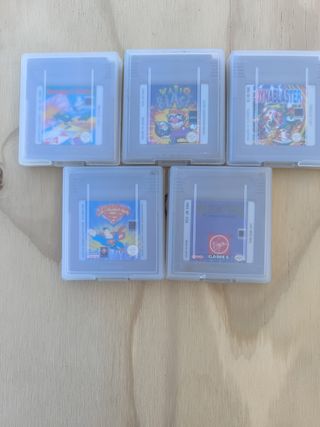 Lote 5 Juegos Game Boy Nintendo