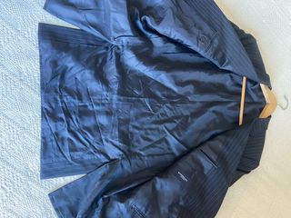 Americana Burberry Raya Diplomática azul marino 