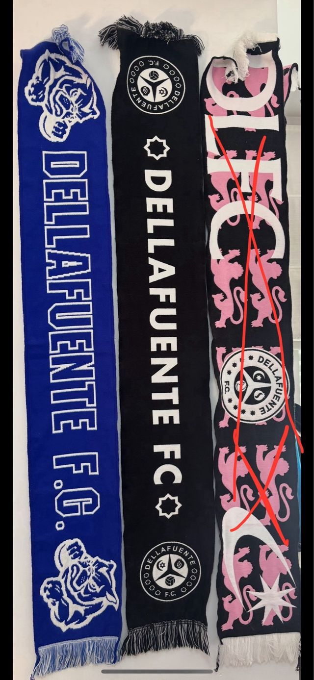 Bufandas Dellafuente FC