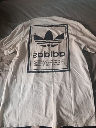 Camiseta Adidas Logo Trefoil Blanca
