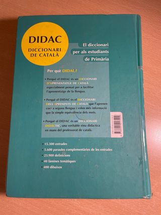 DIDAC: Diccionari de català