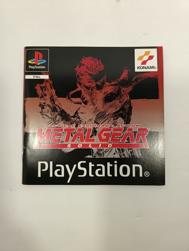 Metal Gear solid ps1 completo PAL demo silent hill