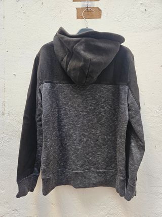 Sudadera Hollister Negra y Gris Talla XS