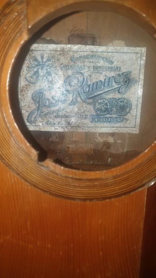 Guitarra Clásica José Ramírez 1936