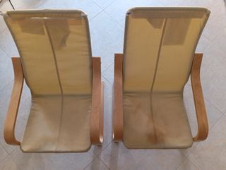 2 Sillas niño niña infantil IKEA