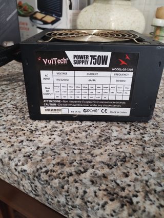 Alimentatore PC VulTech 750W