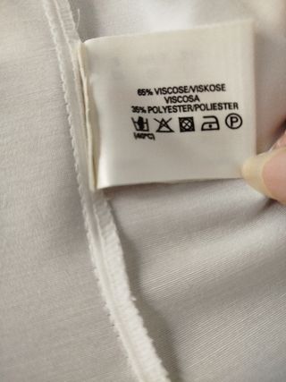 Chaqueta blanca entretiempo Talla 42
