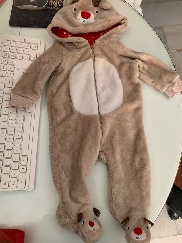Disfraz reno Navidad bebé
