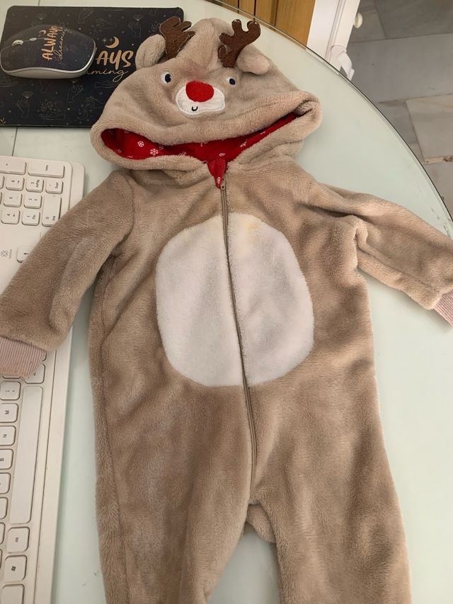 Disfraz reno Navidad bebé