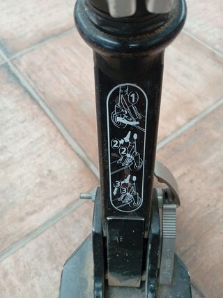 Patinete de aluminio