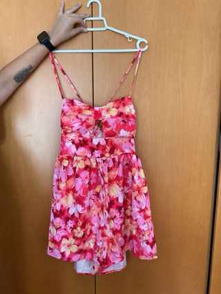 Mono corto flores T36