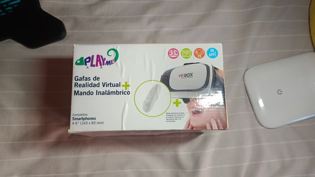 Gafas Realidad Virtual VR BOX + Mando