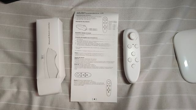 Gafas Realidad Virtual VR BOX + Mando