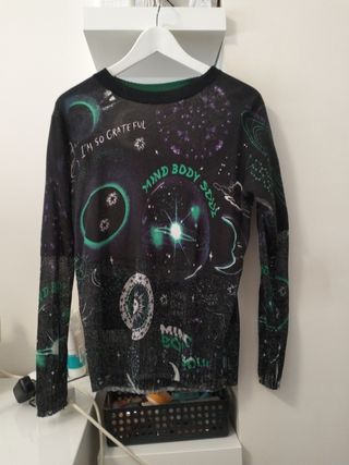 Jersey Desigual Negro Talla Única