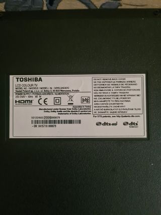 Placa base Smart TV Toshiba