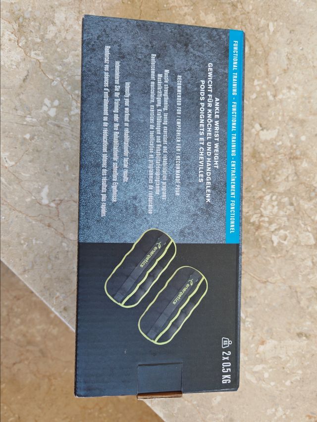 Pesas Tobillo/Muñeca Energetics 2x0.5kg