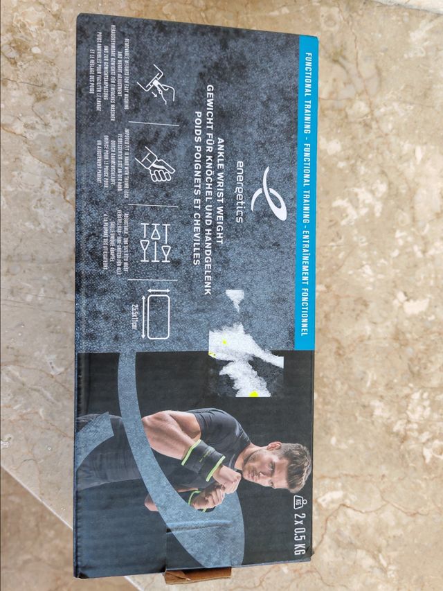 Pesas Tobillo/Muñeca Energetics 2x0.5kg