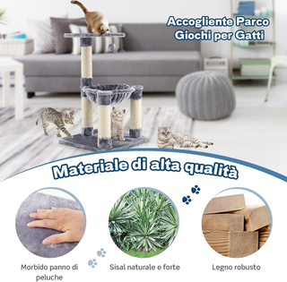 Tiragraffi per Gatti, Albero Tiragraffi Gatto con