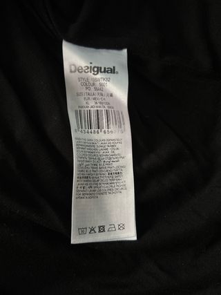 Camiseta Desigual Mujer XL Estampada