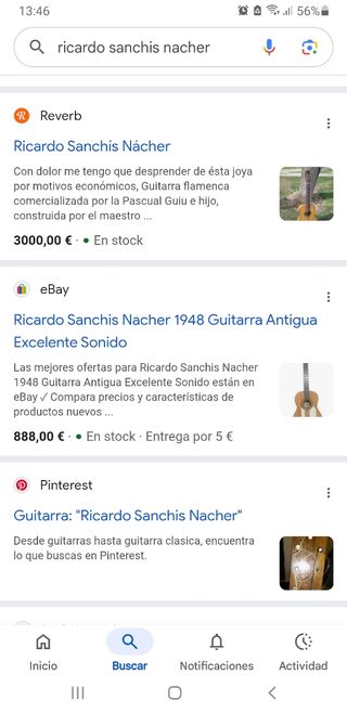 Guitarra Ricardo Sanchis Nacher