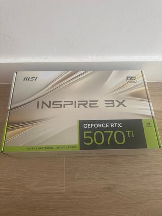 MSI RTX 5070 Ti Inspire Ex Precintada