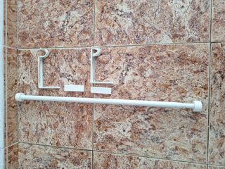 Barra Cortina Extensible Ikea Blanca 70-120 cms