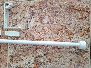 Barra Cortina Extensible Ikea Blanca 70-120 cms