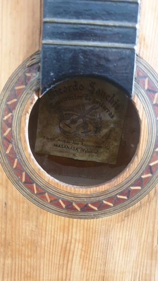 Guitarra Ricardo Sanchís