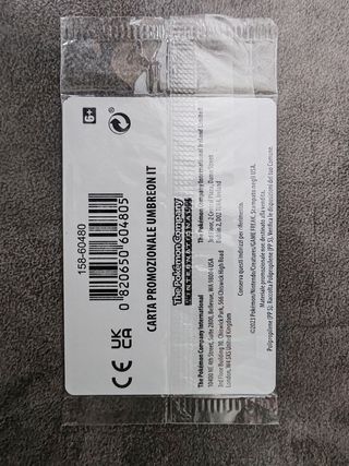 Umbreon Stamped OBF Promo Sigillata Ita 🇮🇹