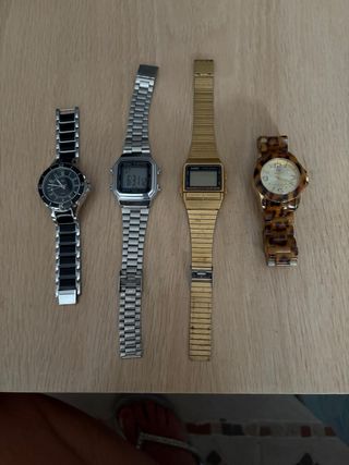 Lote 4 Relojes Retro