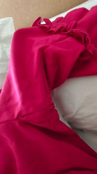 Traje Flamenca Dos Piezas Rosa fucsia