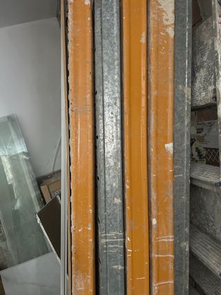 Andamios amarillos