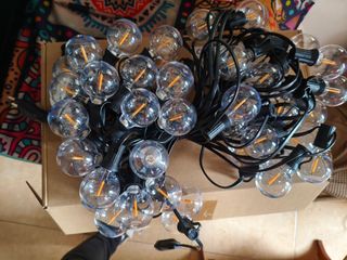 Cadena de luces 14m, 50 bombillas