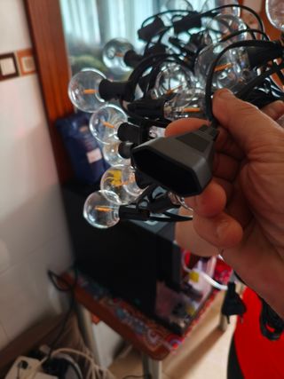 Cadena de luces 14m, 50 bombillas